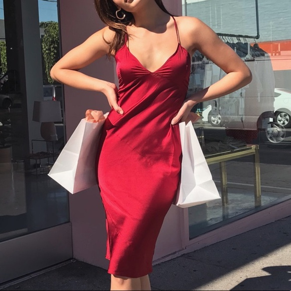 For Love and Lemons Jamie King Alexandra Slip Dres